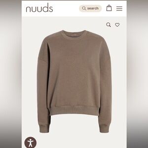 Nuuds Mocha Classic Crewneck Sweatshirt